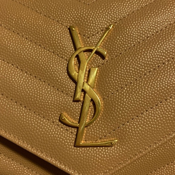 YSL Saint Laurent Monogram Chain Wallet - Picture 3 of 7